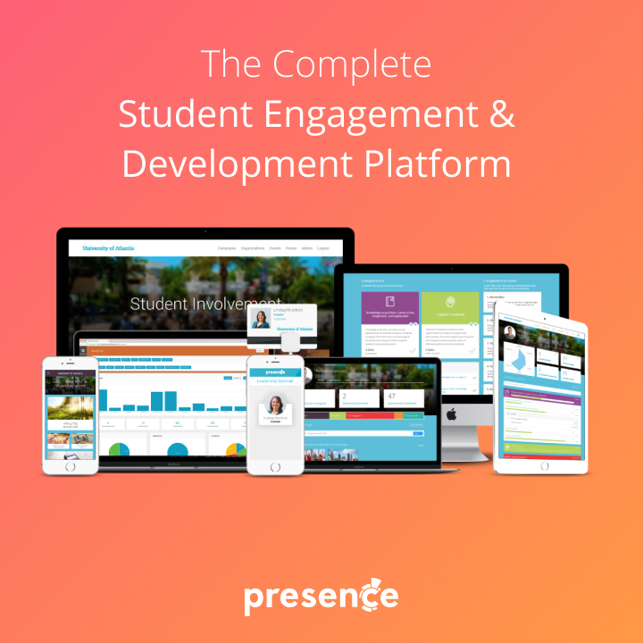 screenshot of Modern Campus Involve